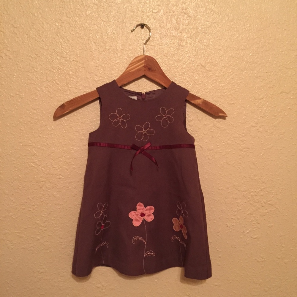 Brown/Pink Floral Dress